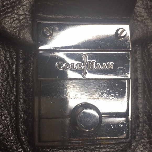 Cole Haan Zoe Satchel in metallic silver - Picture 6 of 10